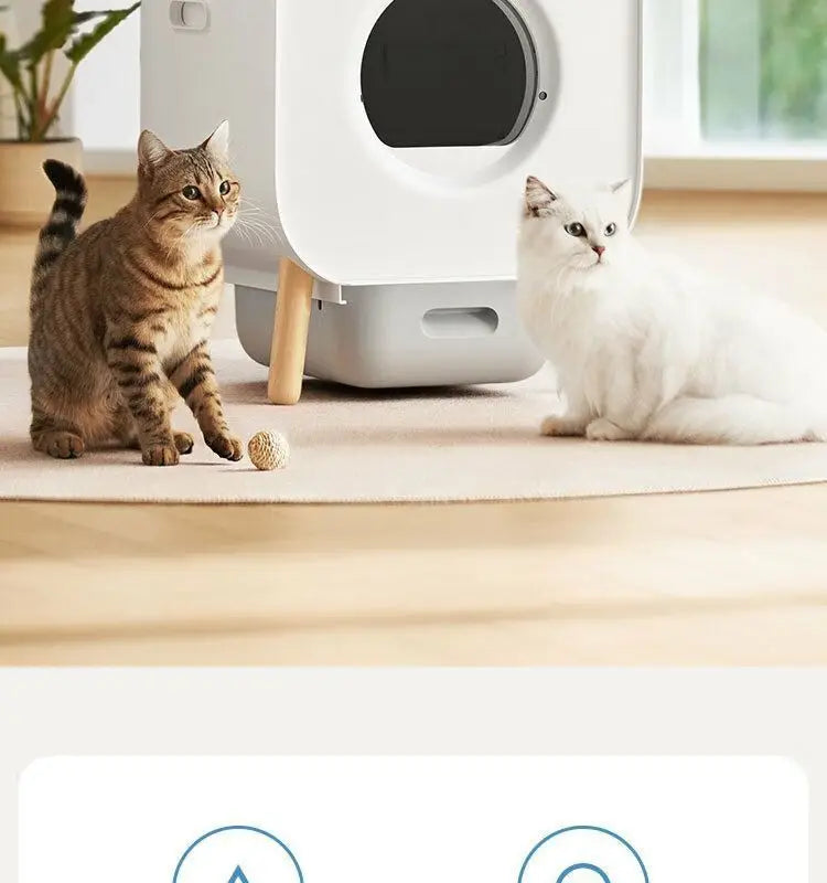 Mijia small stubborn  cat litter box automatic induction cleaning remote intelligent  to isolate