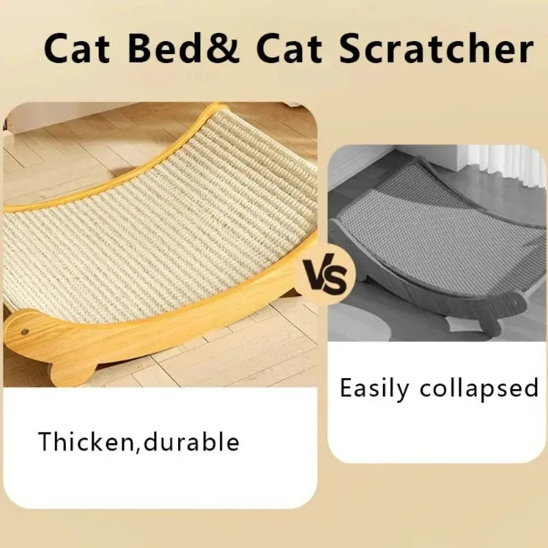 2024 new Cat Scratching Pads Cat Scratch Board Detachable Wear-resistant Multifuction Cats Sleeping Bed Kitten Grinding Cat Toys