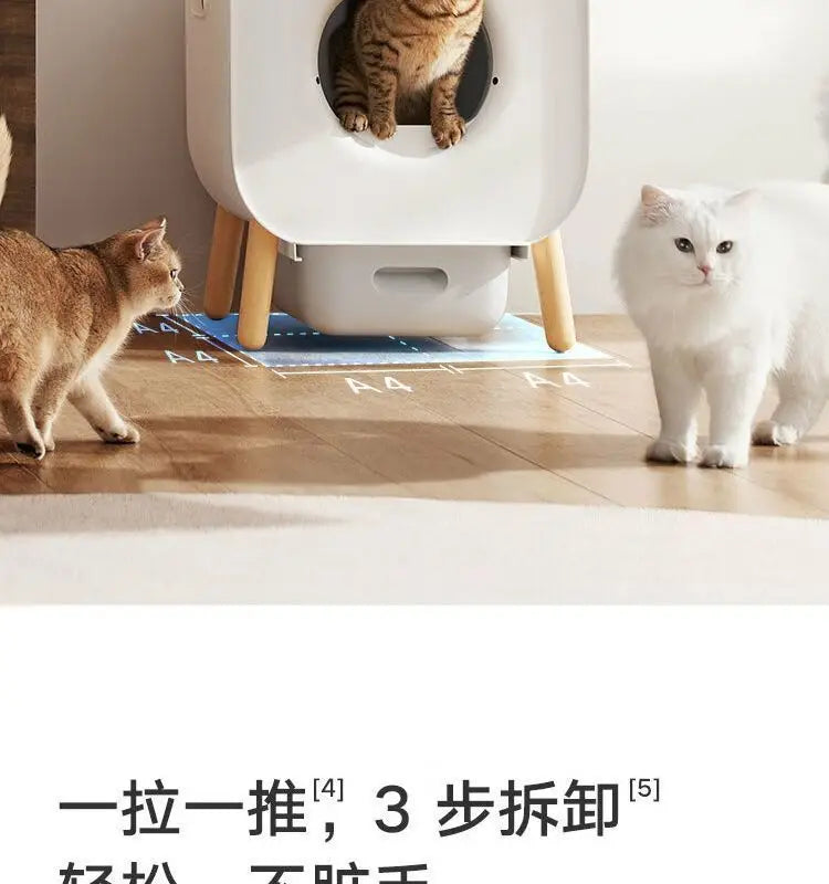 Mijia small stubborn  cat litter box automatic induction cleaning remote intelligent  to isolate